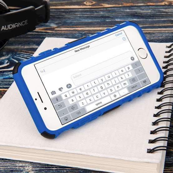 Caseflex iPhone 6 / 6s Kickstand Combo Case - Blue